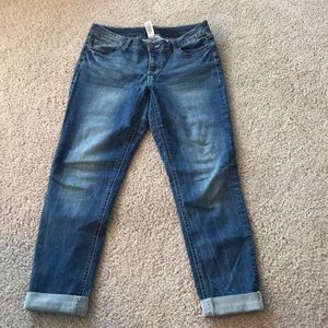 Straight leg jeans